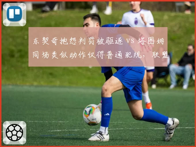 东契奇抱怨判罚被驱逐 vs 塔图姆同场类似动作仅得普通犯规，联盟双标引争议
